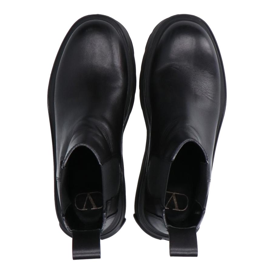 VALENTINO ヴァレンティノ ユニークフォーム カーフスキン アンクル