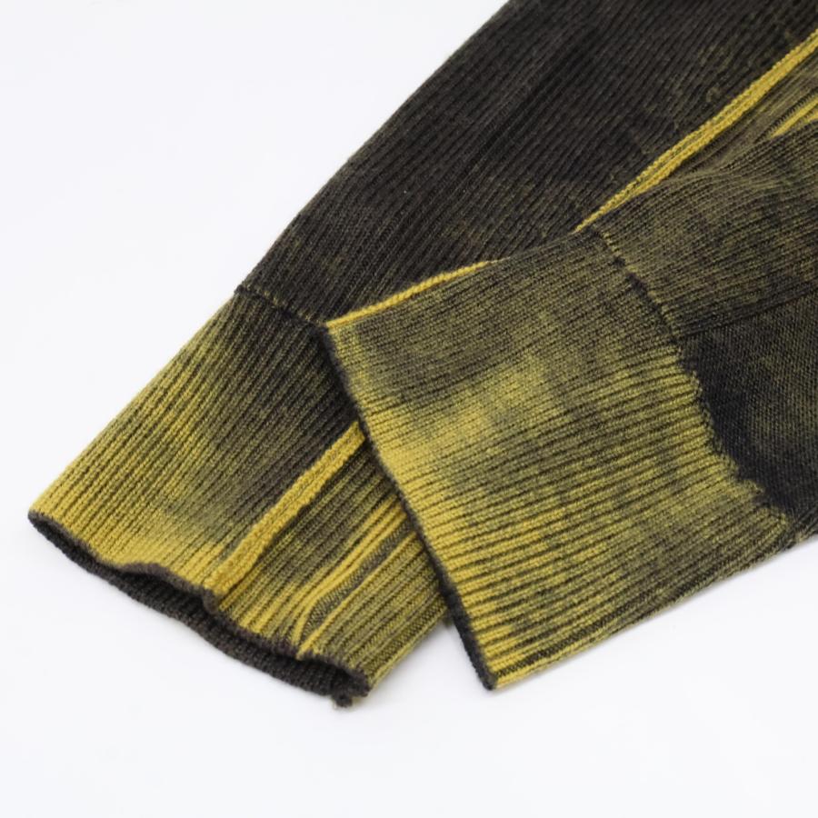 DIESEL（ディーゼル） 23AW カーキ A11209 K-IRINI ドライバーズニット