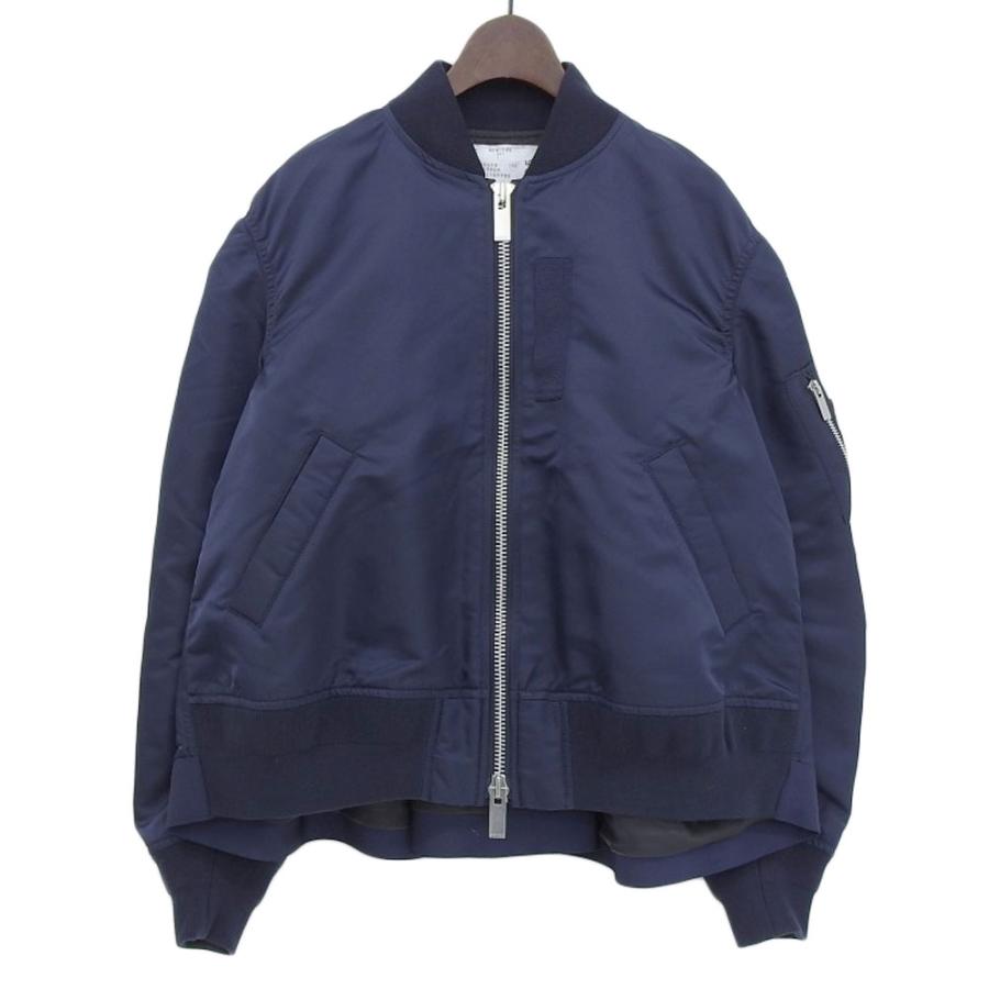 sacai（サカイ） 美品 22年 SCW-065 MA-1 ブルゾン ジャケット 1