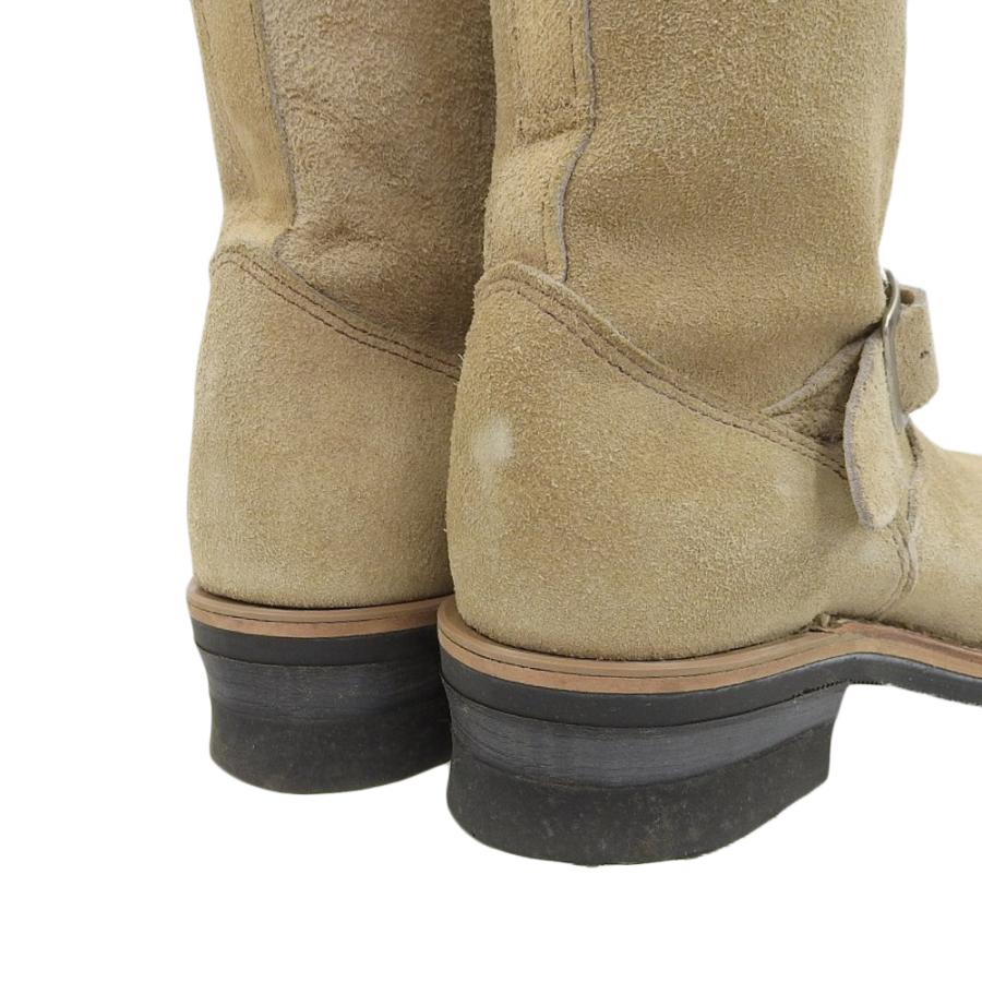 CHIPPEWA（チペワ） 美品 黒タグ スエード エンジニアブーツ メンズ