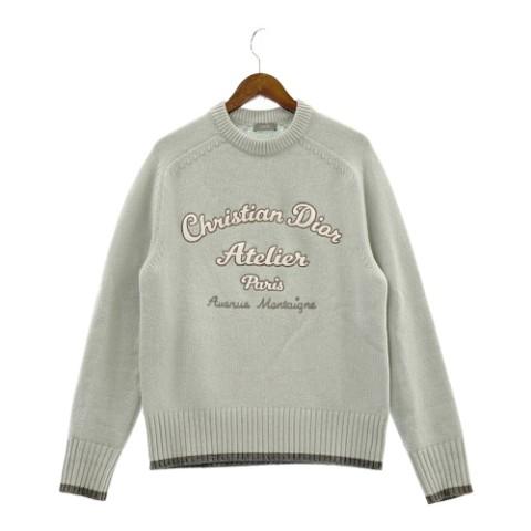 Dior ディオール 20SS ブルー 213M640AT298 アトリエ刺繍クルーネック