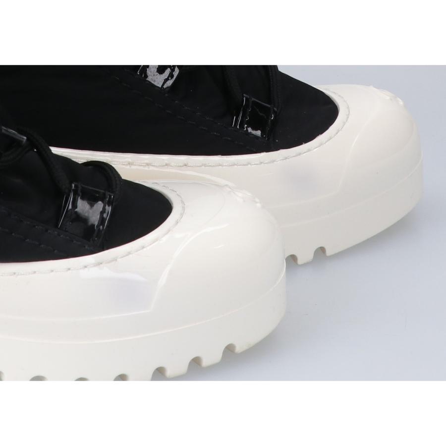 CHANEL（シャネル） 美品 G35140 パテント/ナイロン アンクルブーツ