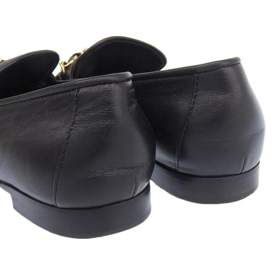 CHANEL（シャネル） 美品 ココマークチャーム付き チェーン ローファー