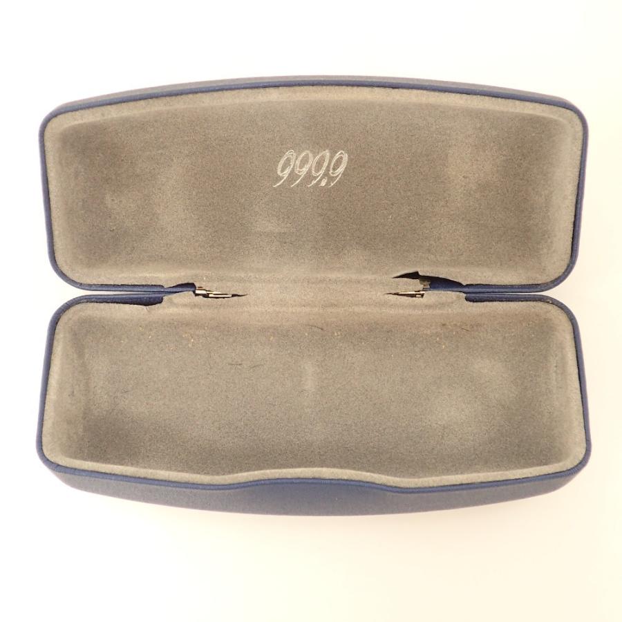 999.9（フォーナインズ） NP-16 度入りレンズ スクエアメガネフレーム