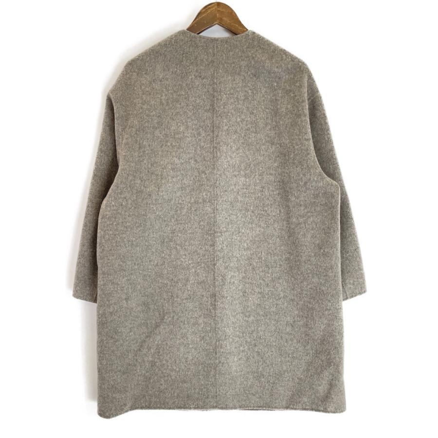 Theory luxe セオリーリュクス 21AW グレー カシミヤ混 ストール付き