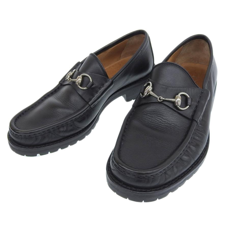 GUCCI（グッチ） 美品 ビットモカシン ローファー/スリッポン シューズ