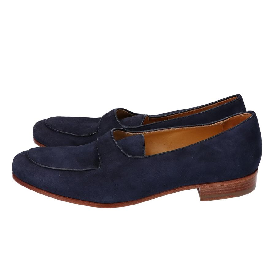 新品同様/ FERRANTE フェランテ スエード ローファー/ シューズ 6 1/2