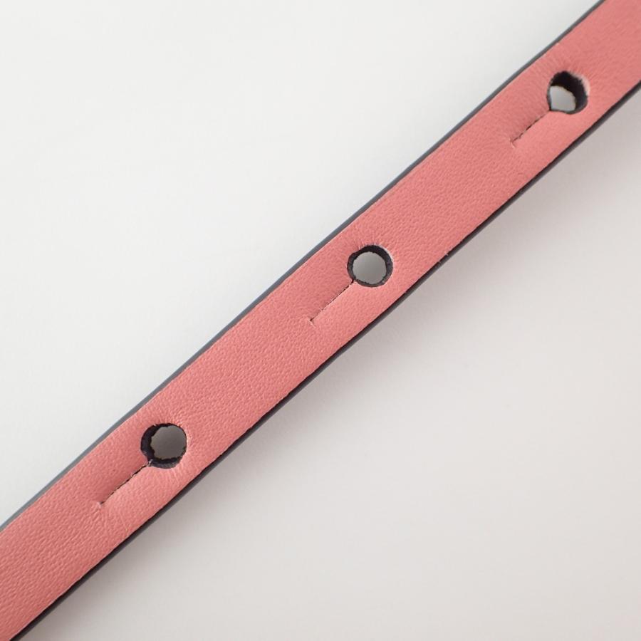 LOEWE（ロエベ） 新品同様 リバーシブル アナグラム ベルト スムース