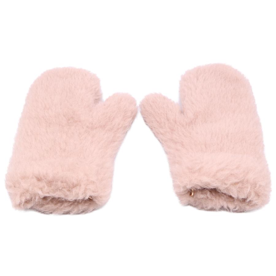 美品 Max Mara マックスマーラ テディベア ミトン / 手袋 グローブ S