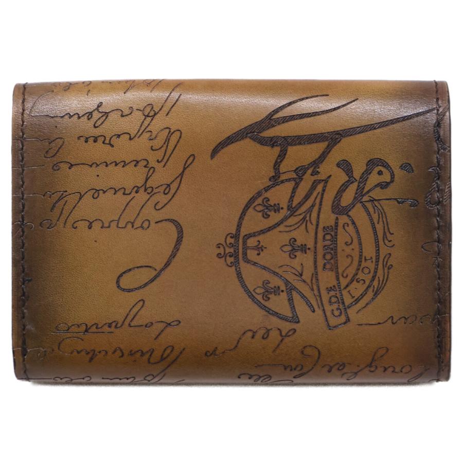 新品未使用 berluti ベルルッティ インブイア スクリットレザー