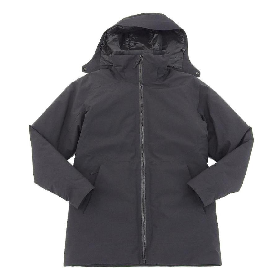 アークテリクス カモーソンパーカー メンズXS 黒 ナイロン ゴアテック