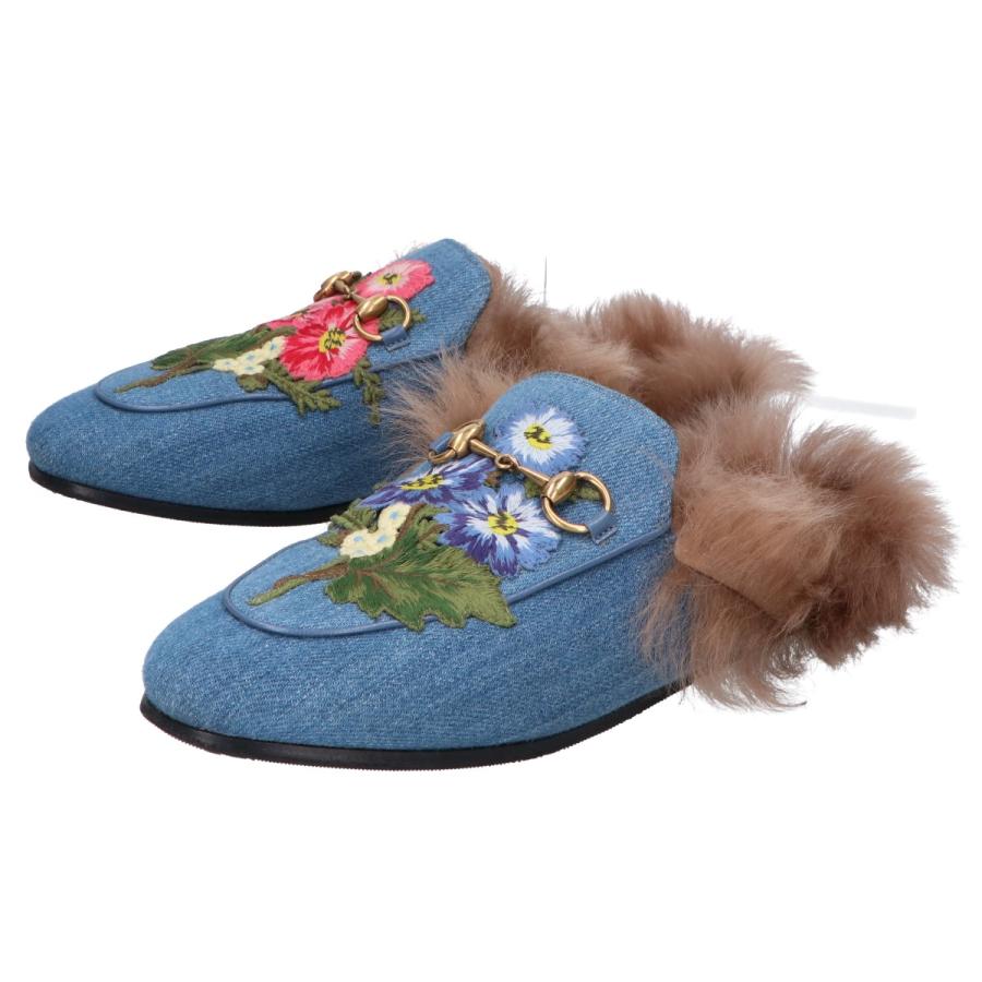 GUCCI（グッチ） プリンスタウン フラワーエンブロイダリー デニム