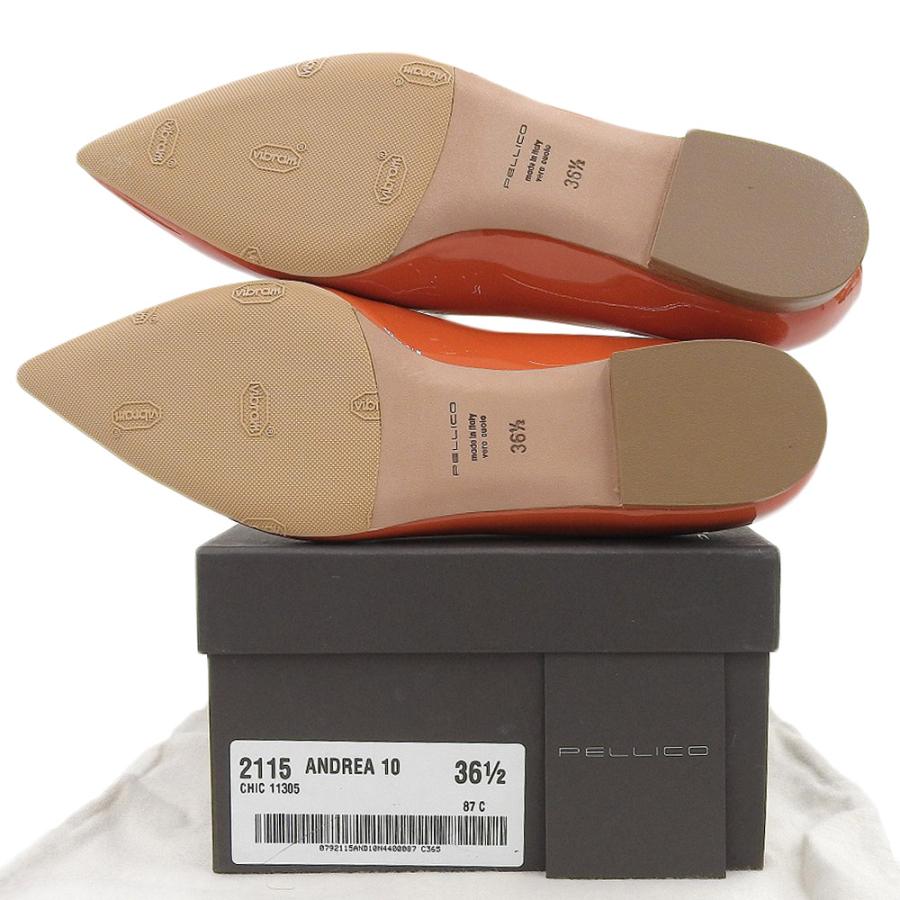 新品同様 PELLICO ペリーコ アネッリ フラットパンプス パテント