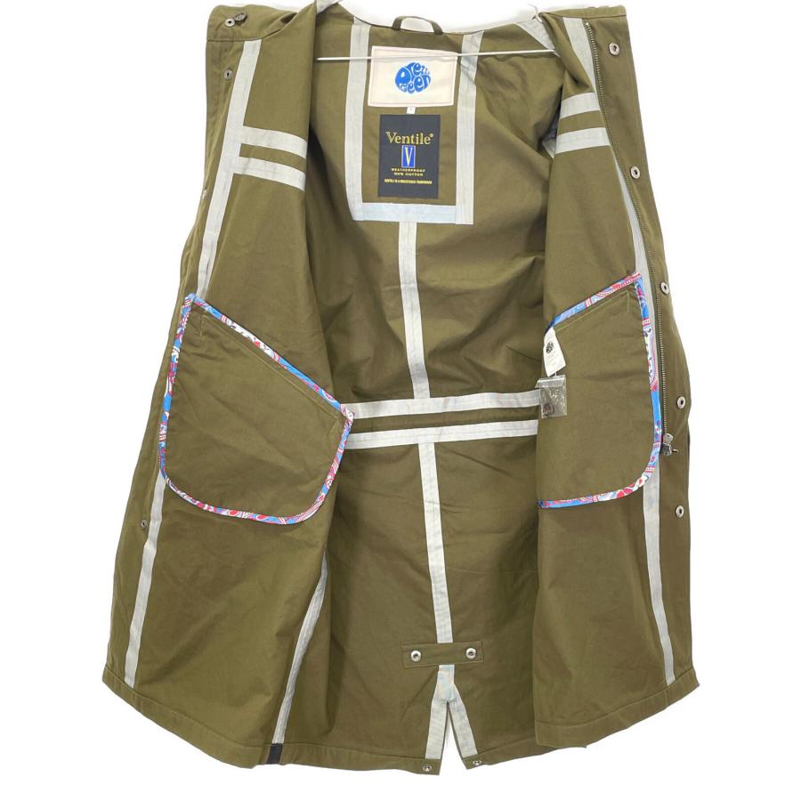 Pretty Green（プリティーグリーン） カーキ ベンタイル生地 モッズ