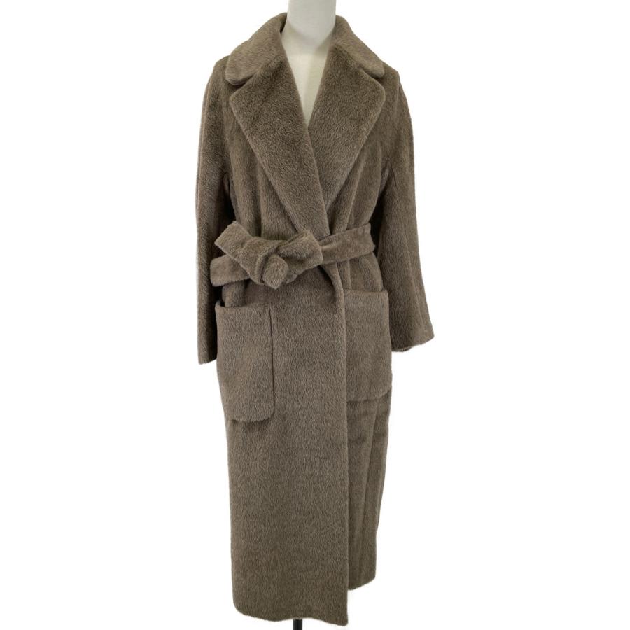 S MaxMara エスマックスマーラ 901621236 ブラウン アルパカシャギー