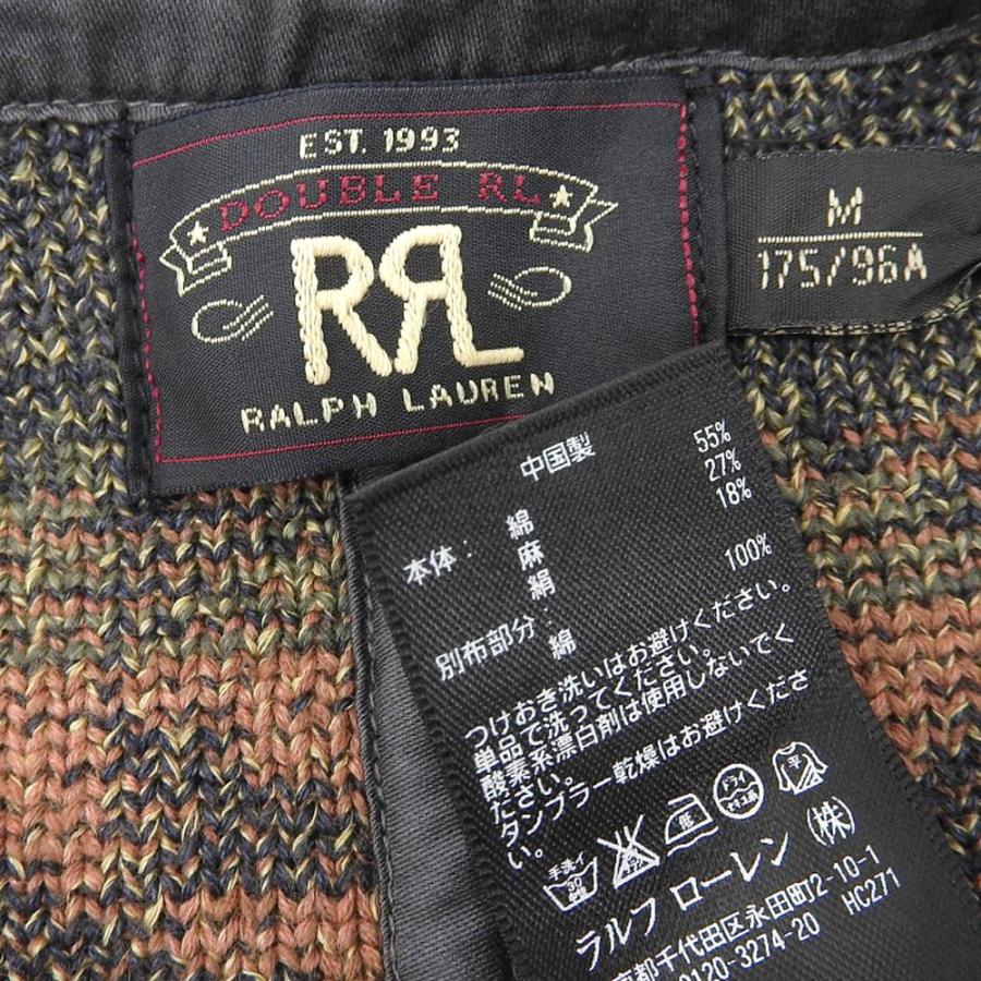 RRL ダブルアールエル コットン×リネン シルク混 ビーチクロス