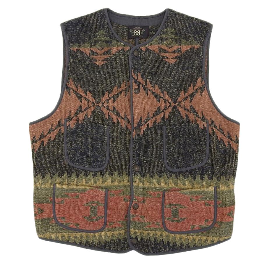 RRL ダブルアールエル コットン×リネン シルク混 ビーチクロス