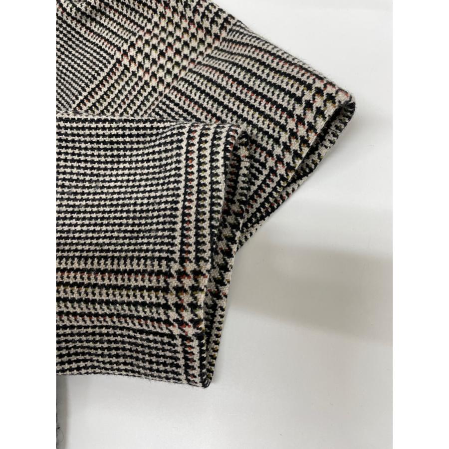 Plage プラージュ ブラウン FAbRICA グレンチェック コート 38 ウール