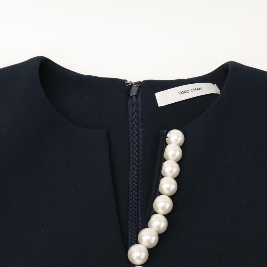 YOKOCHAN ヨーコチャン YCD-121-735 ネイビー パールデザインボトム