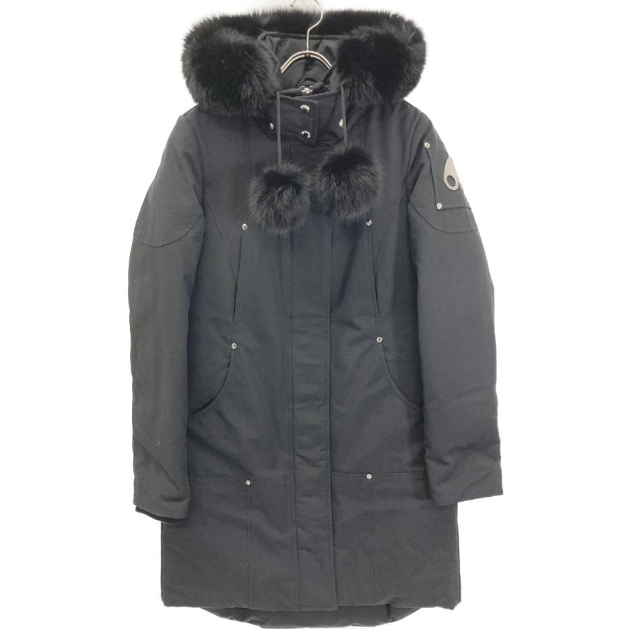 MOOSE KNUCKLES ムースナックルズ ブラック STIRLING PARKA ファー付き