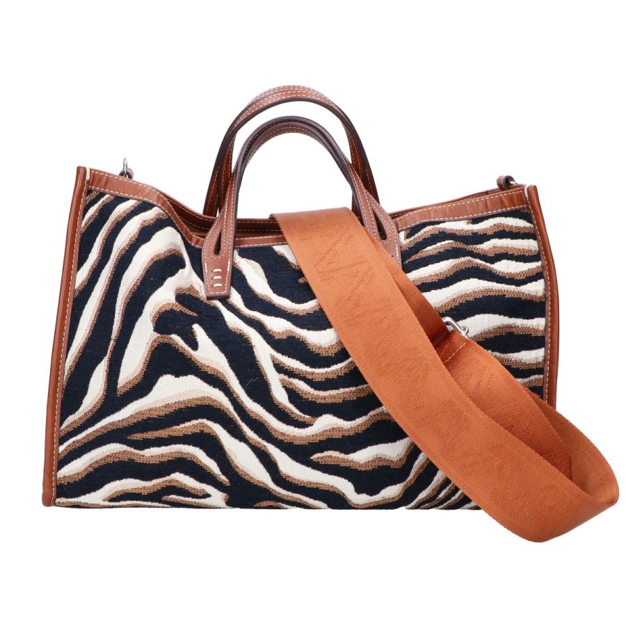 A VACATION アヴァケーション BREAD M ZEBRA ゼブラ柄 2WAYショルダー