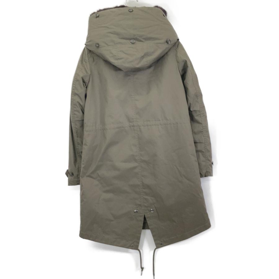 WOOLRICH（ウールリッチ） 1702151 カーキ ラビットファー ナイロン