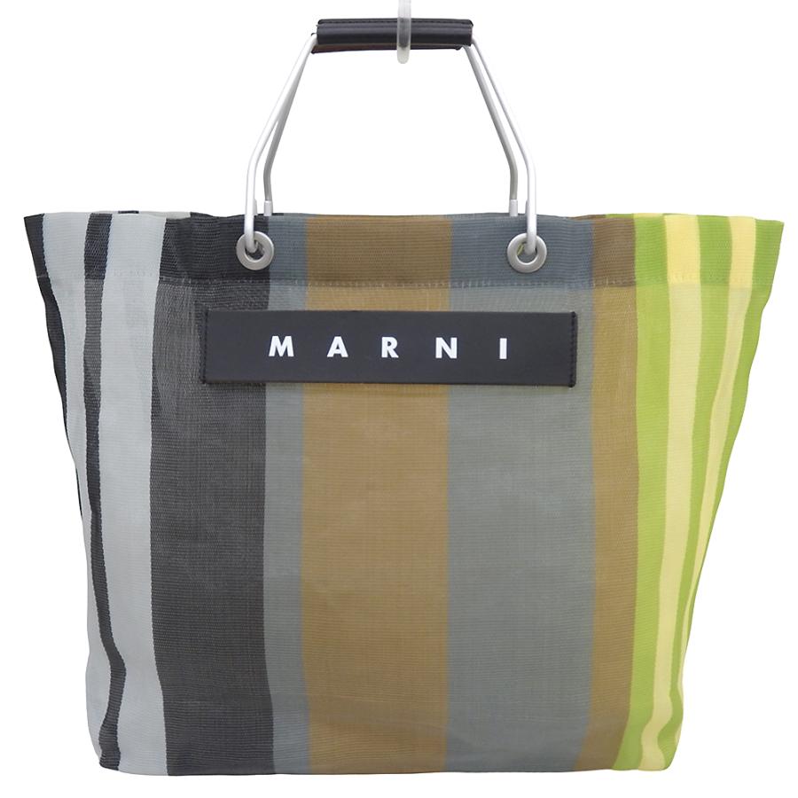 MARNI（マルニ） マーケットストライプバッグ トートバッグ レディース