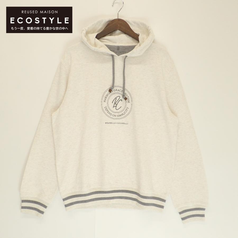 新品同様/国内正規 Brunello Cucinelli ブルネロクチネリ ロゴ刺繍