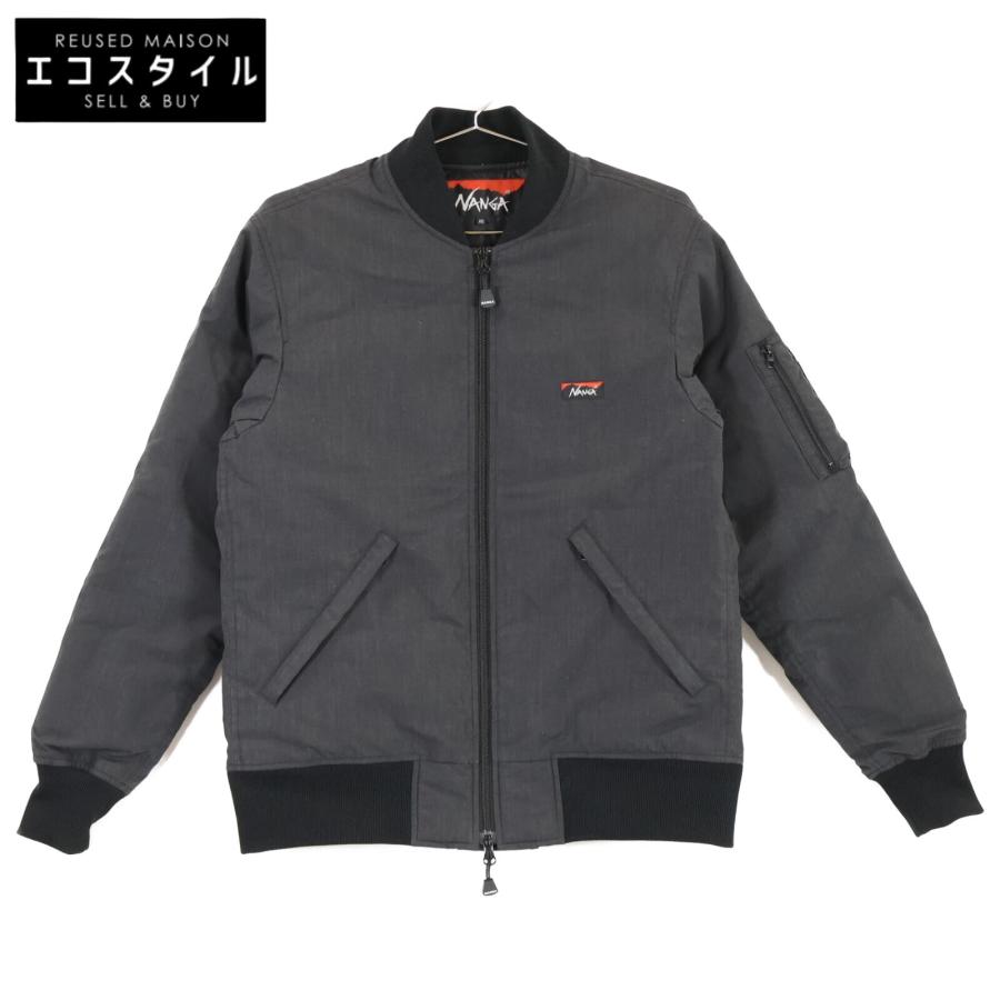 美品/ NANGA ナンガ MA-1 焚火 TAKIBI ナイロン オーロラダウン