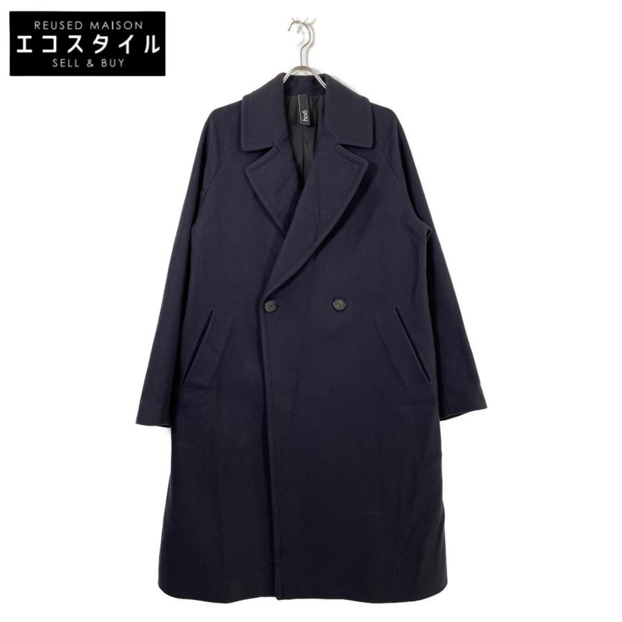 Hevo イーヴォ COMPOSIZIONI ベルト付 ダブルブレスト ロング コート