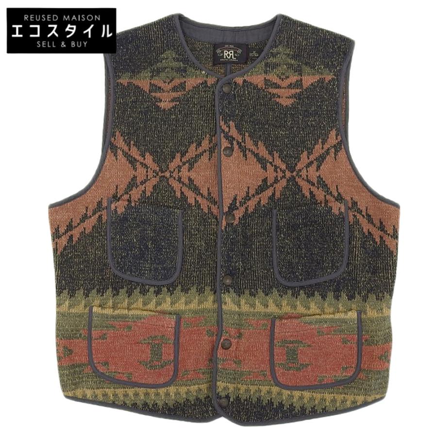 RRL ダブルアールエル コットン×リネン シルク混 ビーチクロス