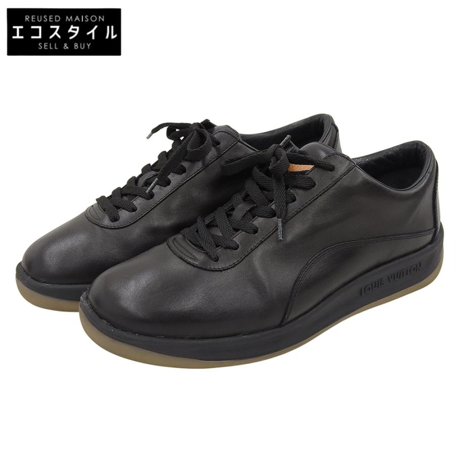 LOUIS VUITTON ルイヴィトン レザー ローカットスニーカー シューズ