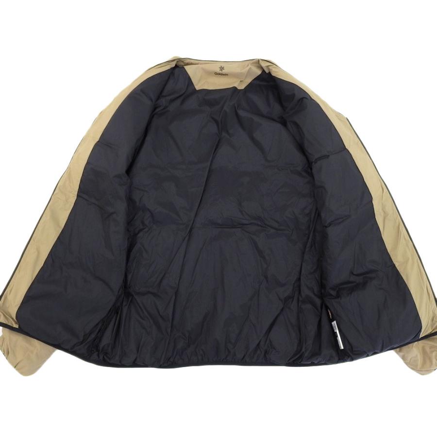 美品 GOLDWIN ゴールドウィン ダウンカーディガン メンズ ベージュ M