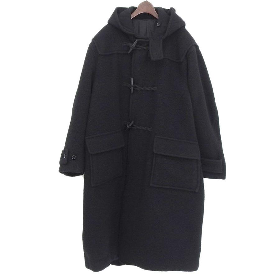 美品 blurhms ブラームス Melton Duffle ダッフルコート メンズ