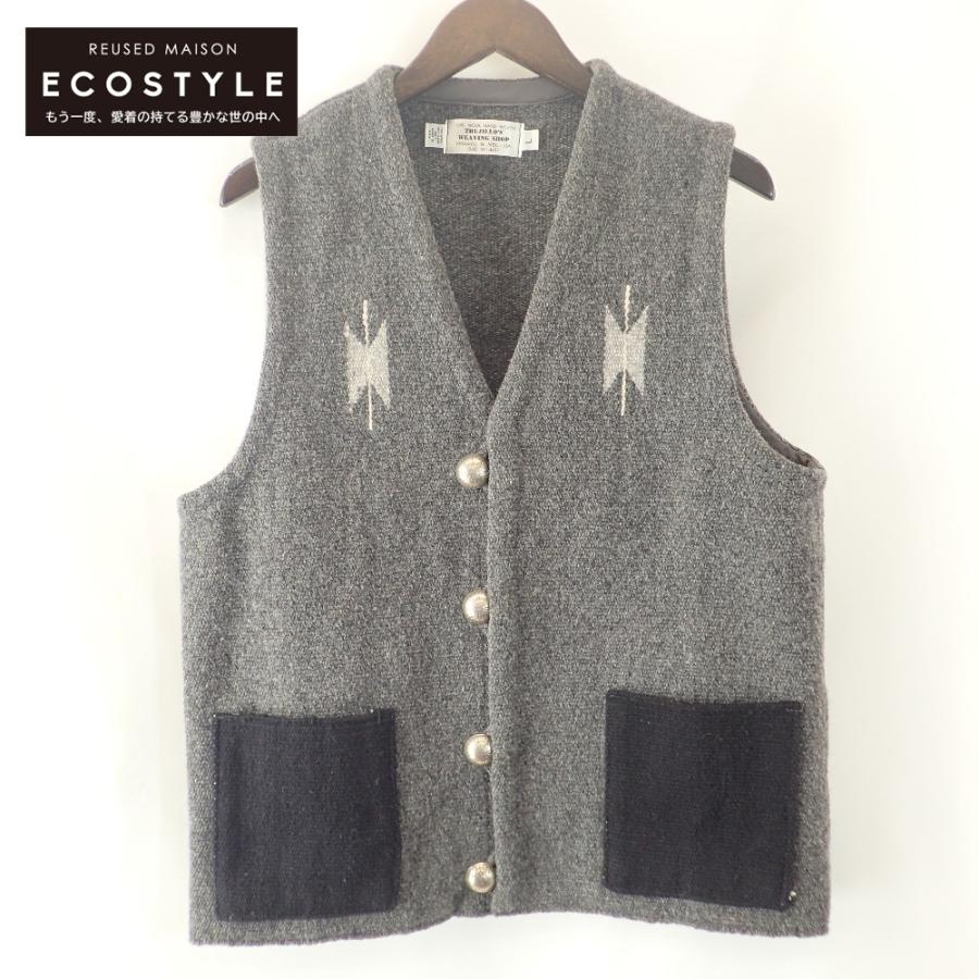 美品/ TRUJILLO'S トルフィリオス ウール コンチョボタン チマヨ