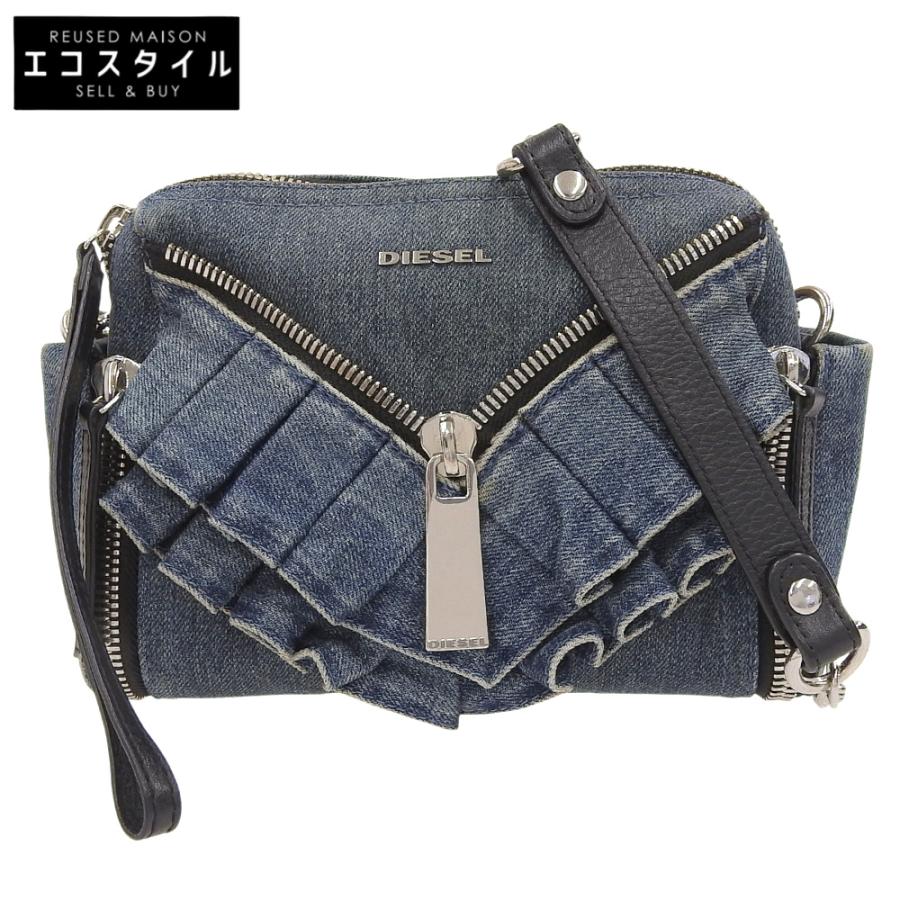 DIESEL（ディーゼル） フリル チェーンショルダーバッグ レディース