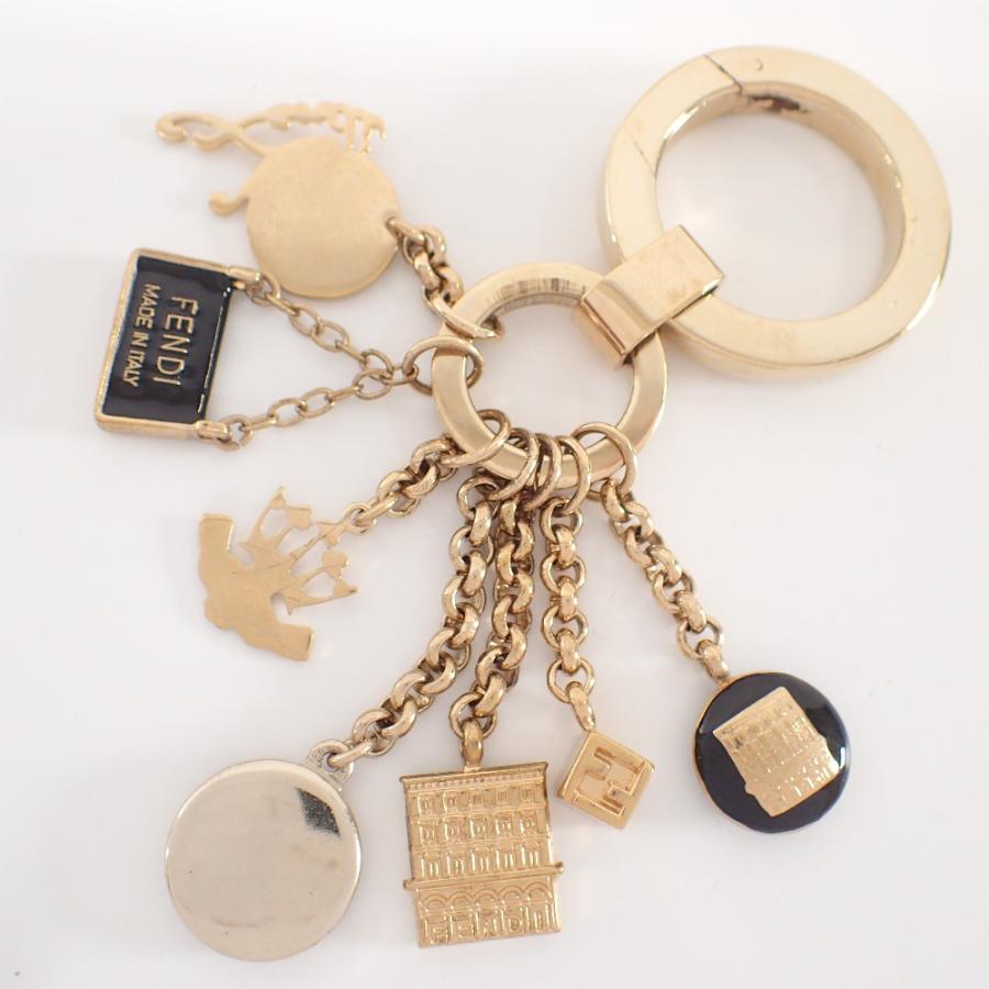 FENDI（フェンディ） 7Pチェーンチャーム付 キーリング/ キーホルダー