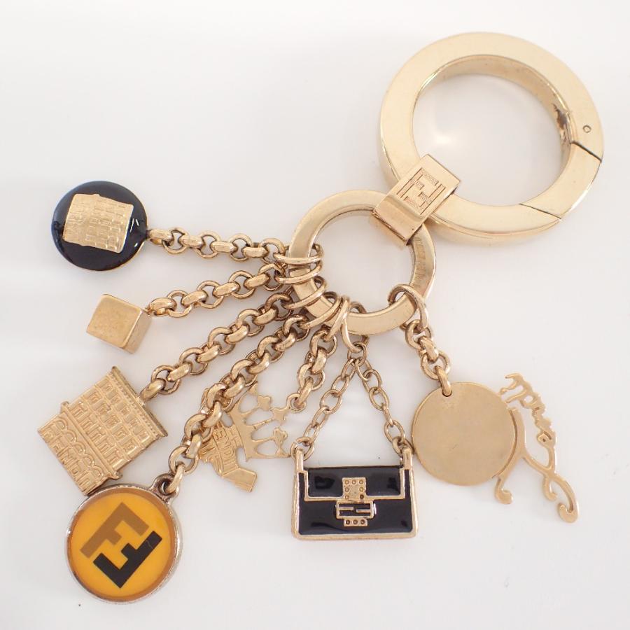 FENDI（フェンディ） 7Pチェーンチャーム付 キーリング/ キーホルダー