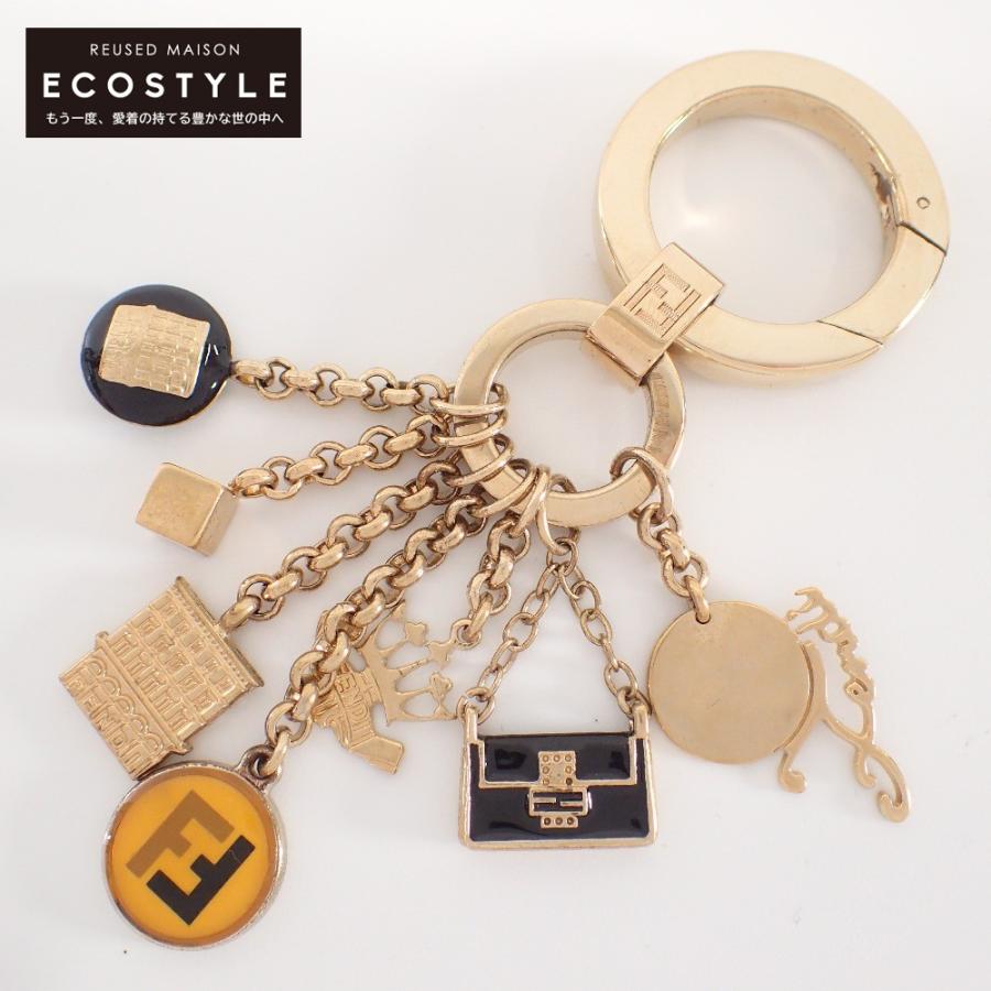 FENDI（フェンディ） 7Pチェーンチャーム付 キーリング/ キーホルダー