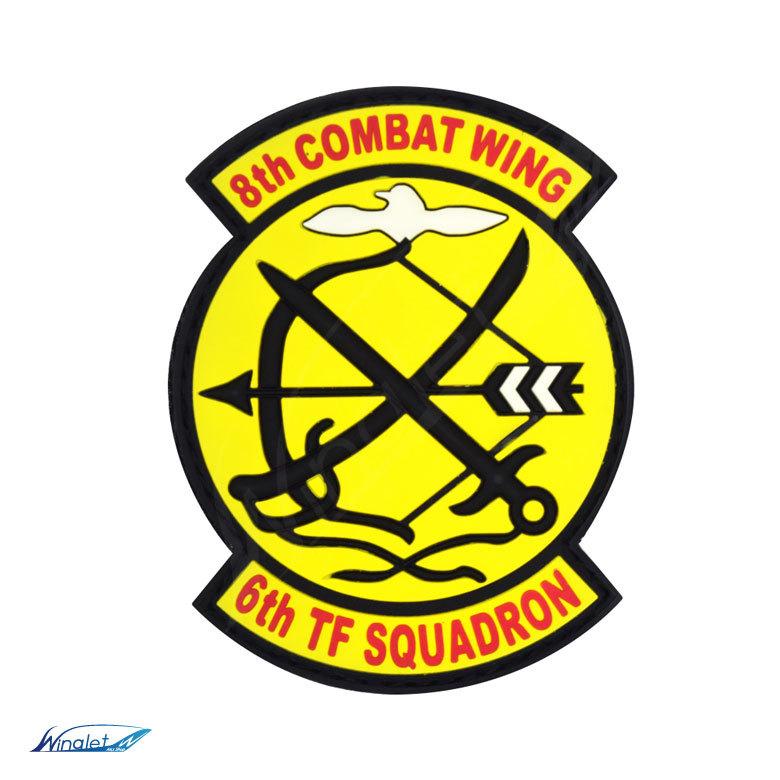 航空自衛隊 第6戦術戦闘飛行隊 ソフト ワッペン パッチ JASDF 6th TFS