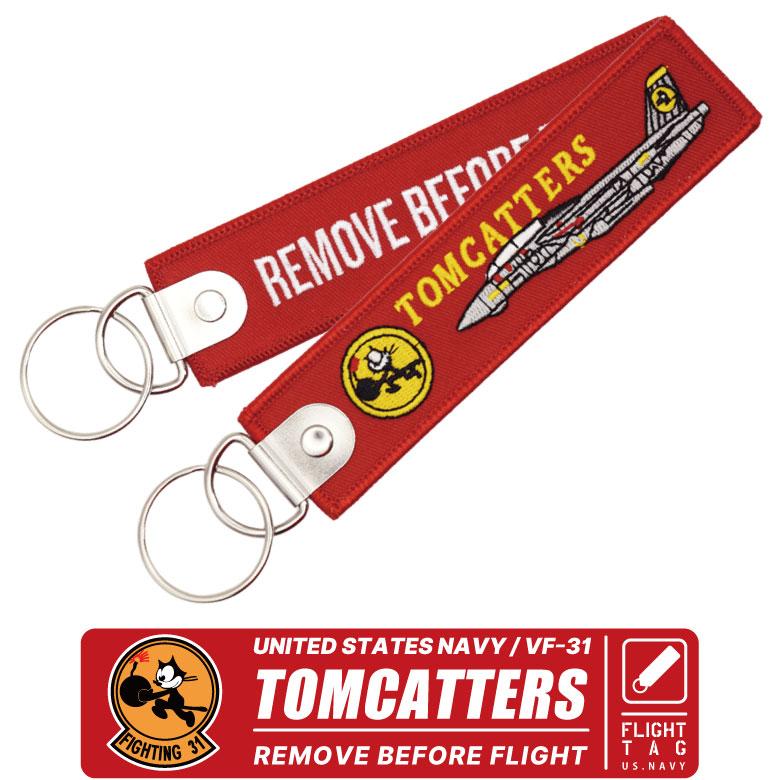 アメリカ海軍 F-14 トムキャット VFA-31 トムキャッターズ タグ