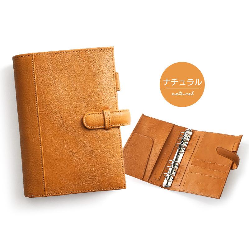 本革 システム手帳 メンズ 革 WINGLIDE イタリアンレザー バイブル