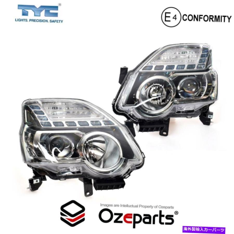 USヘッドライト 日産X-TRAIL 10~14 T31シリーズ2用ペアLH + RH