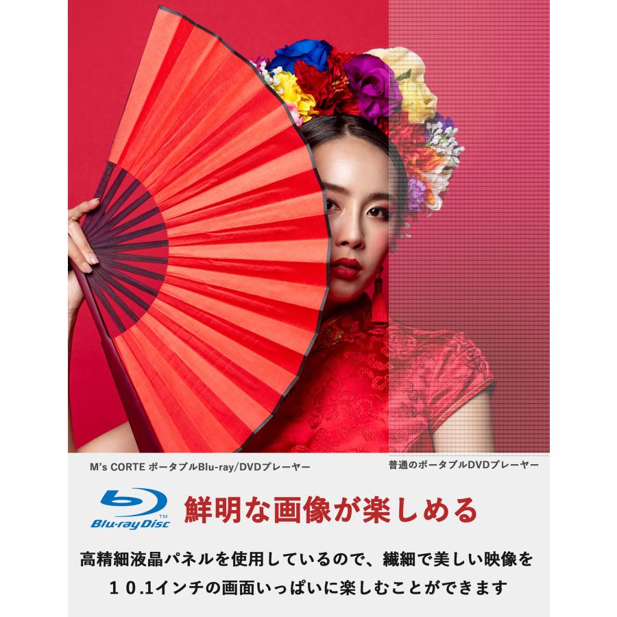 ダイニチ電子 高精細液晶 HDMI対応 10インチポータブルブルーレイ