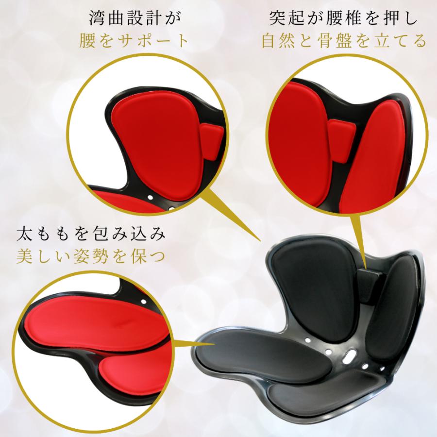 骨盤サポートチェア 姿勢矯正 クッション 骨盤矯正 腰痛 猫背対策