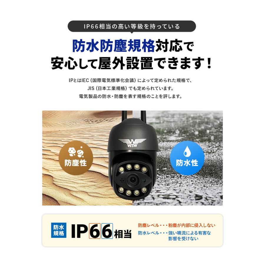 WTW 塚本無線 防犯カメラ 防犯灯カメラ 屋外 ワイヤレス 500万画素