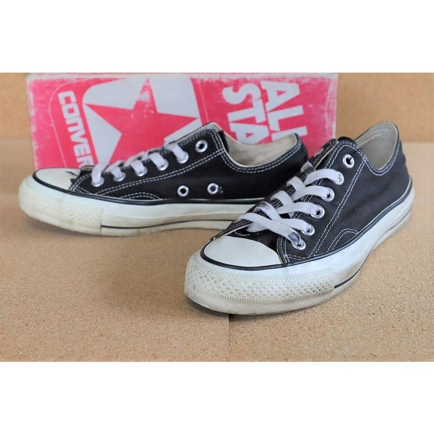CONVERSE（コンバース） 90s日本製 ALL STAR LOW OX US6 BLK CANVAS
