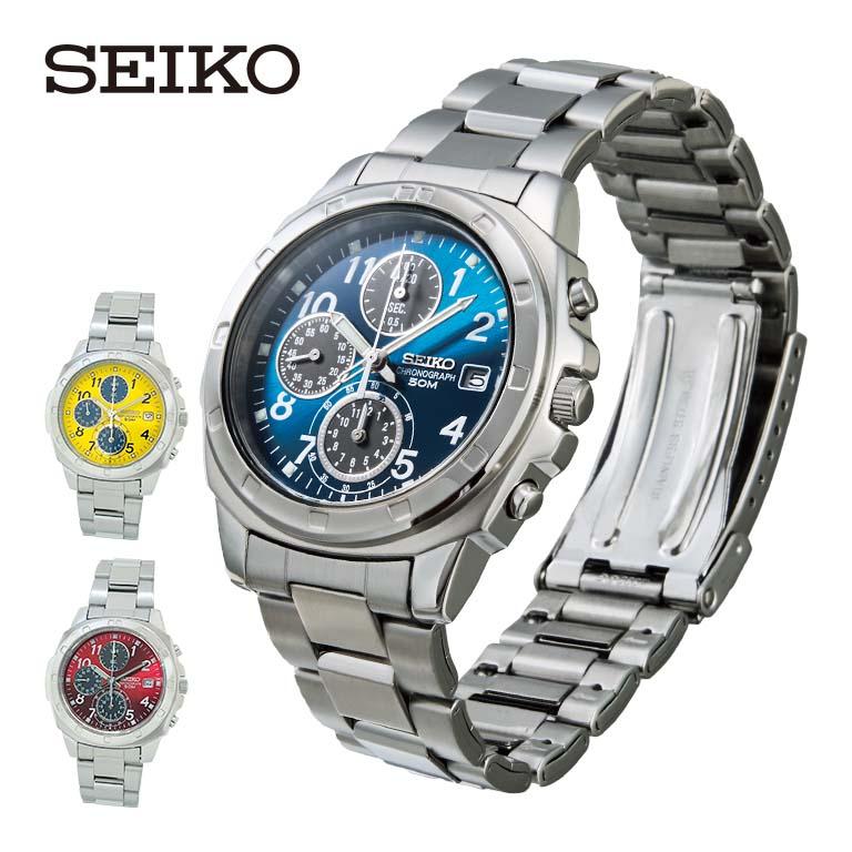 SEIKO（セイコー） クロノグラフ アラビア数字文字盤 （海外モデル