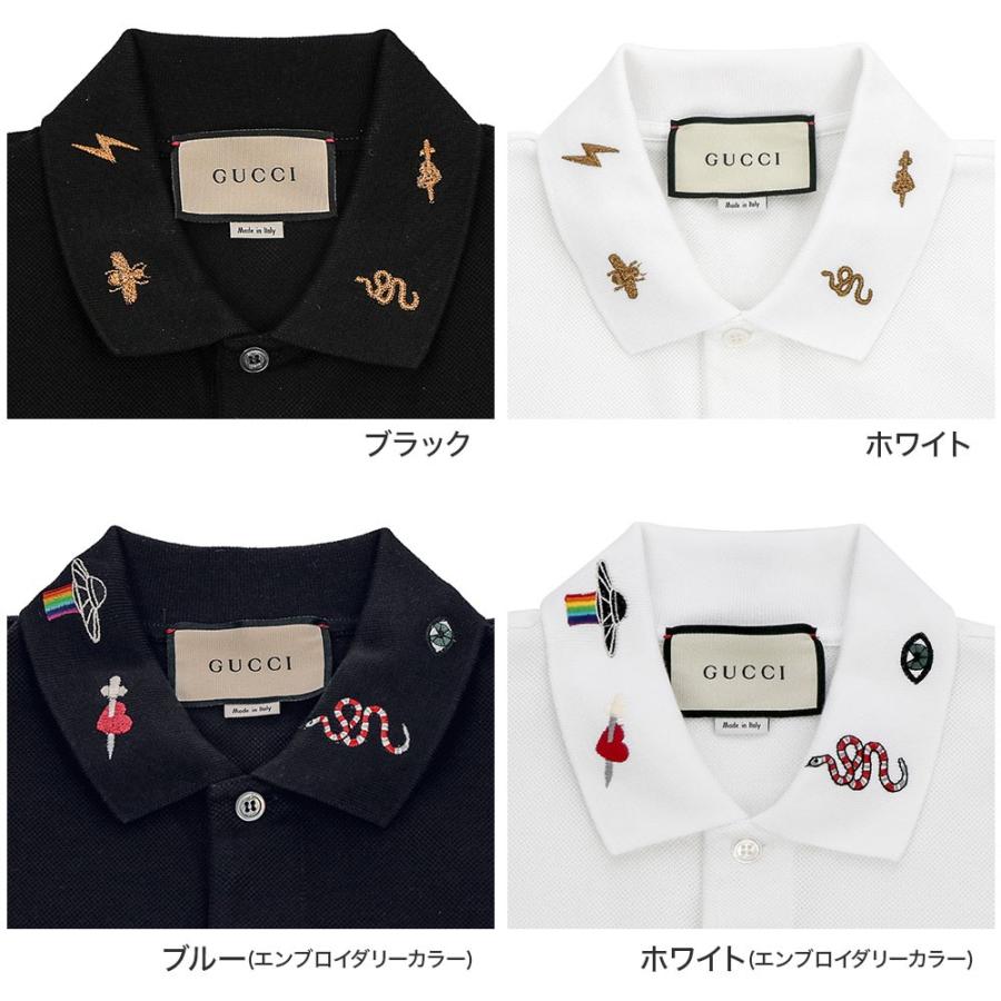 GUCCI（グッチ） ポロシャツ メンズ トップス ポロシャツ エンブロイ