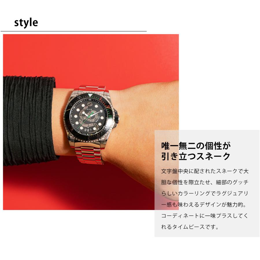 GUCCI（グッチ） メンズ 時計 DIVE ダイブ クォーツ ブラック YA136218